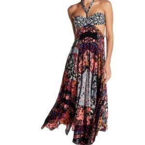 Free People California Love Maxi Dress Sz 4